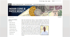 Desktop Screenshot of indian-coins.com