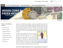 Tablet Screenshot of indian-coins.com
